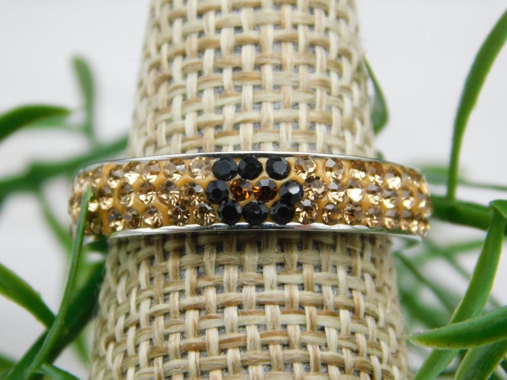 GENUINE STONE RING SIZE 7 - 3