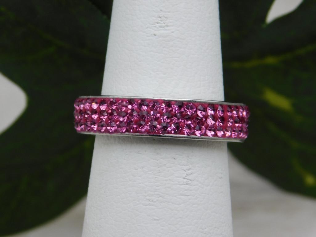 GENUINE STONE RING SIZE 6: GENUINE STONE RING SIZE 6 - Part of our Discover Midnight Market, Crystals and Gems auction at HATMAN'S Auctions! Please see photos for measurements and condition. YES, we have in-house shipping! We