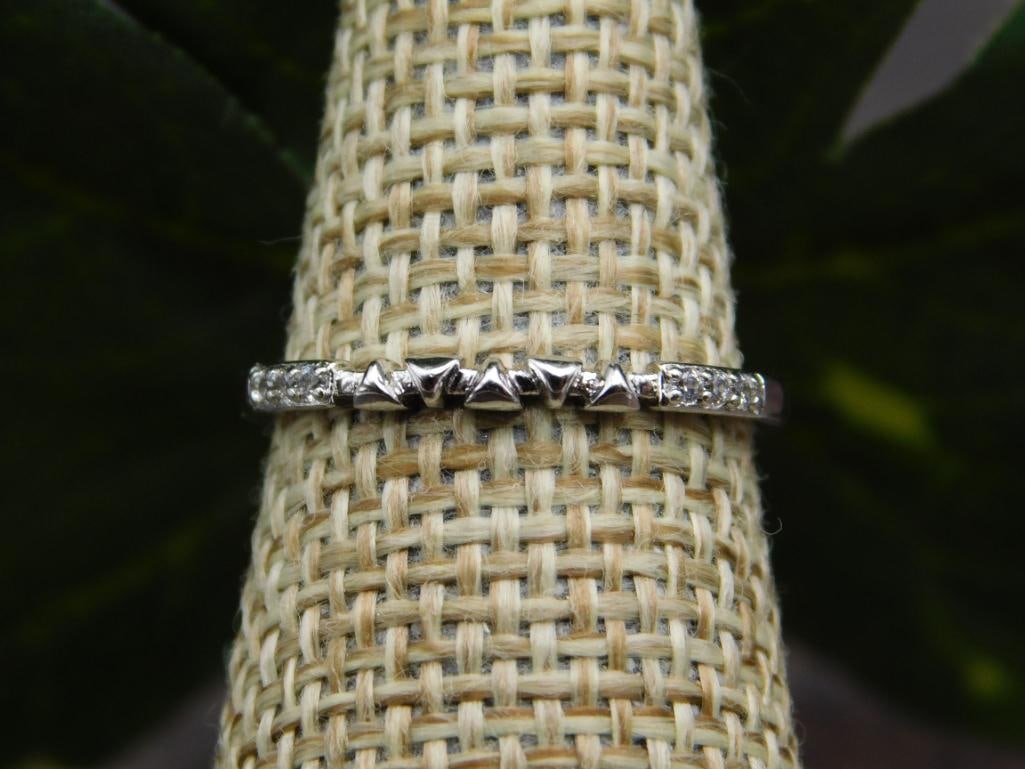 GENUINE STONE RING SIZE 6 - 2