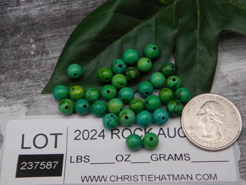 BEADS ROCK STONE LAPIDARY SPECIMEN - 2