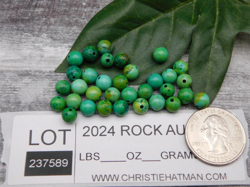 BEADS ROCK STONE LAPIDARY SPECIMEN - 2