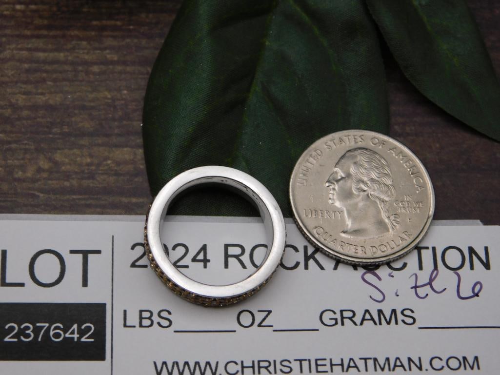 RING ROCK STONE LAPIDARY SPECIMEN - 2