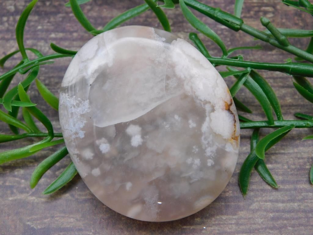 FLOWER PETAL AGATE ROCK STONE LAPIDARY SPECIMEN (1 of 2)