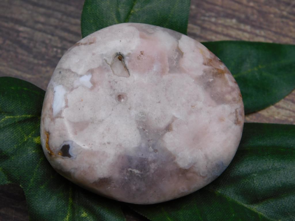 FLOWER PETAL AGATE ROCK STONE LAPIDARY SPECIMEN (1 of 2)