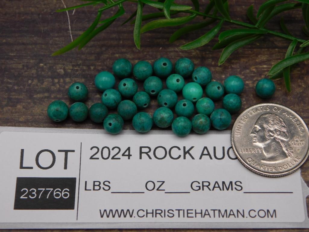 BEADS ROCK STONE LAPIDARY SPECIMEN - 2