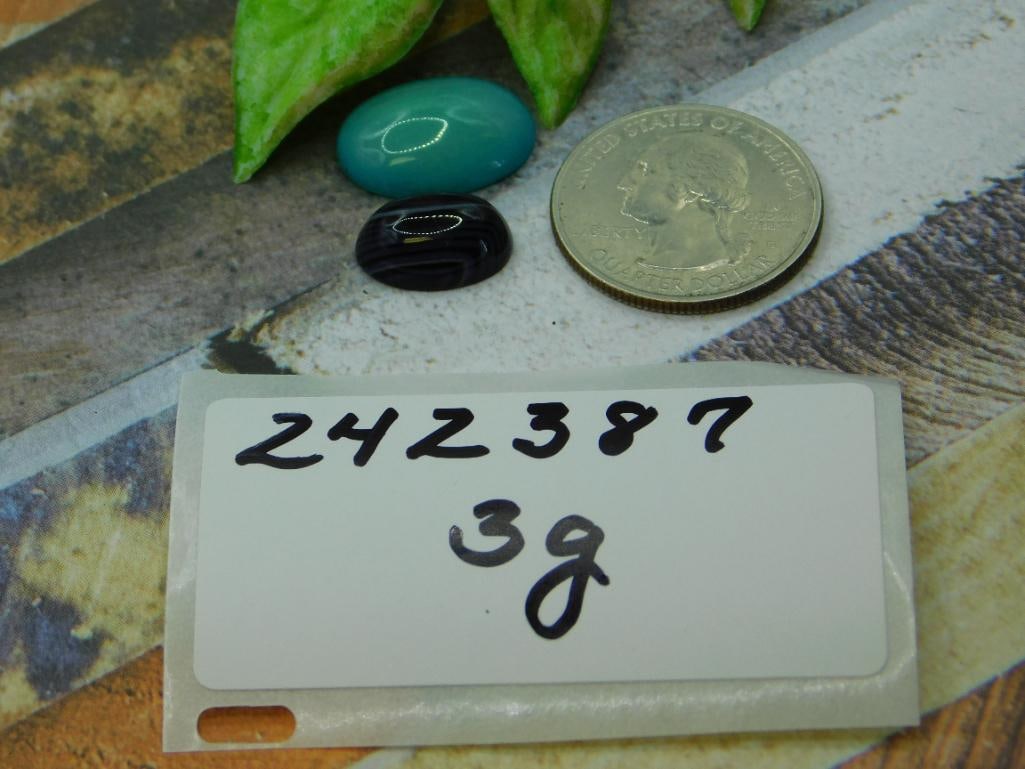 CABOCHONS ROCK STONE LAPIDARY SPECIMEN - 2