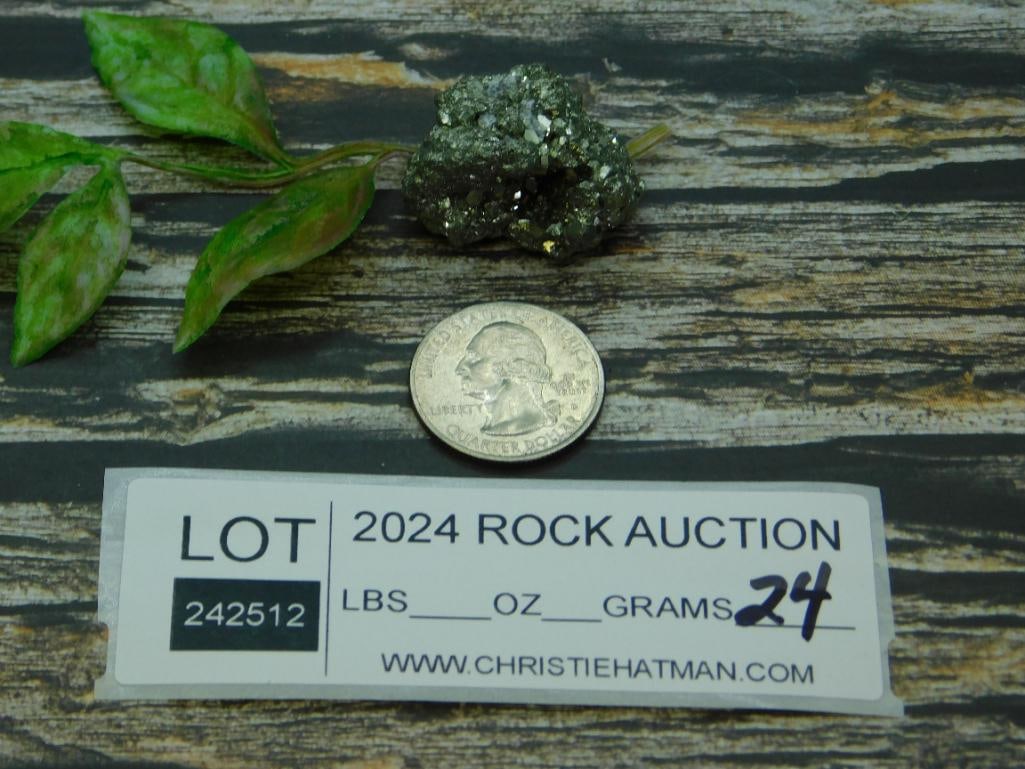 PYRITE ROCK STONE LAPIDARY SPECIMEN - 2