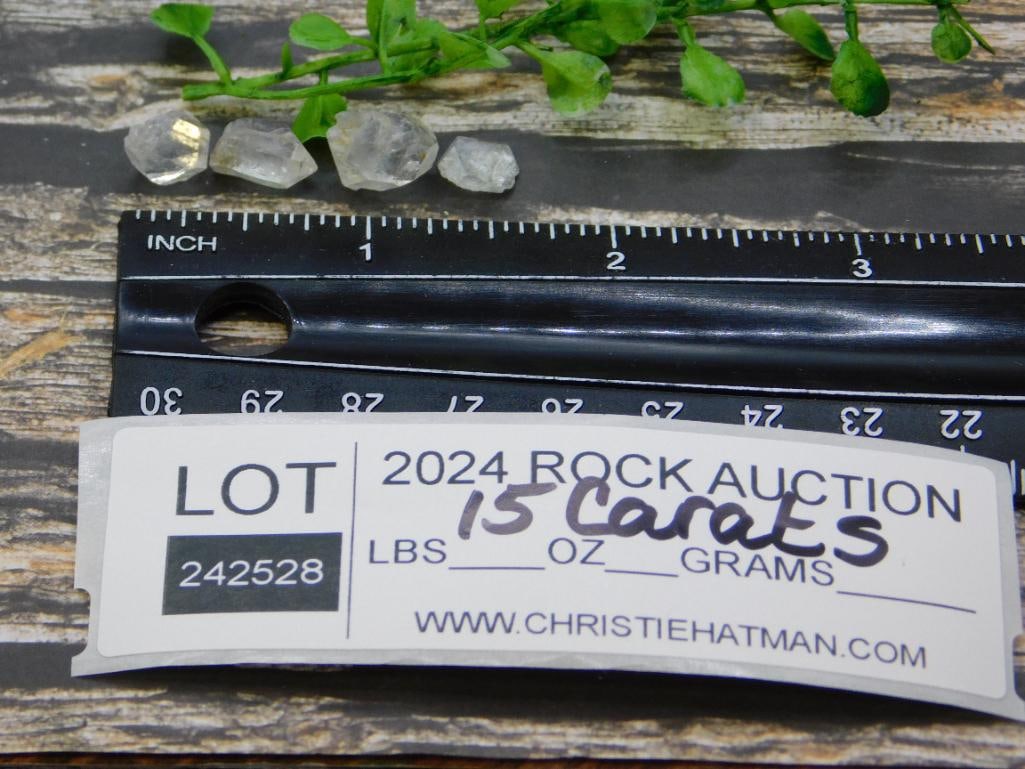 HERKIMER DIAMOND ROCK STONE LAPIDARY SPECIMEN - 2