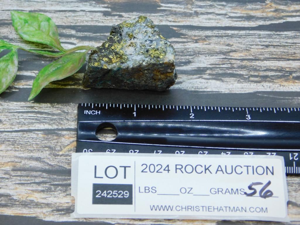 PYRITE ROCK STONE LAPIDARY SPECIMEN - 2