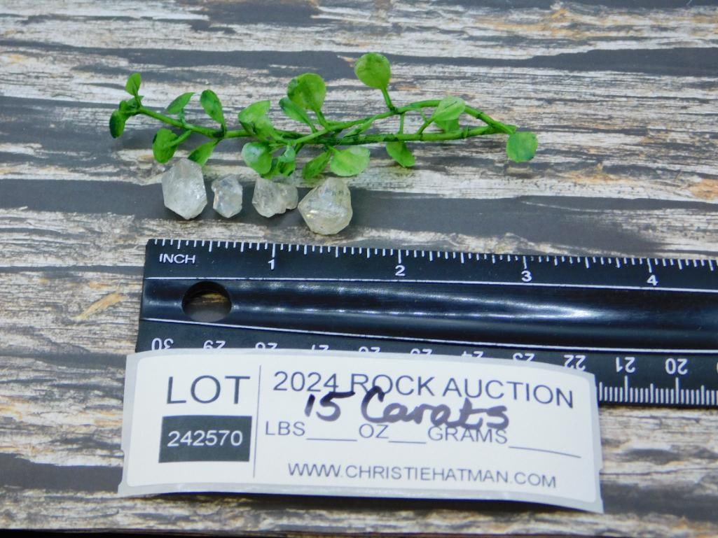 HERKIMER DIAMOND ROCK STONE LAPIDARY SPECIMEN - 2
