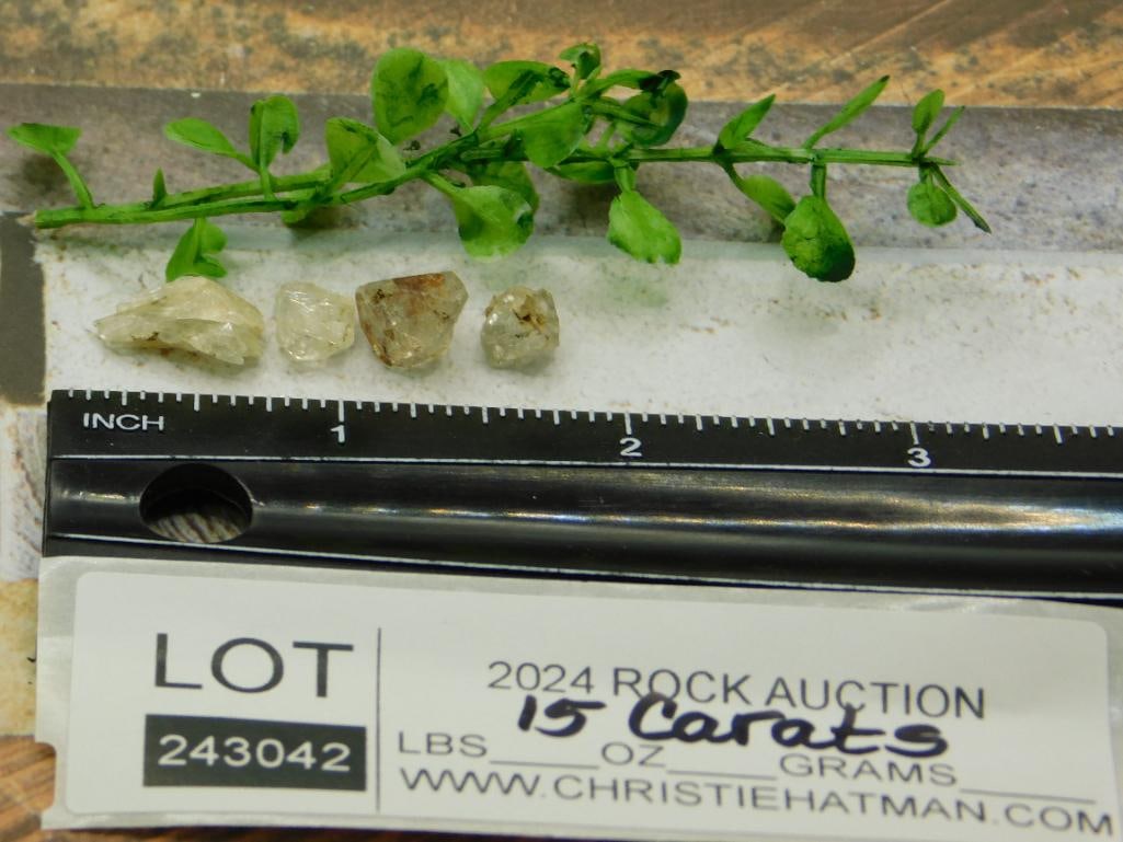 HERKIMER DIAMOND ROCK STONE LAPIDARY SPECIMEN - 2