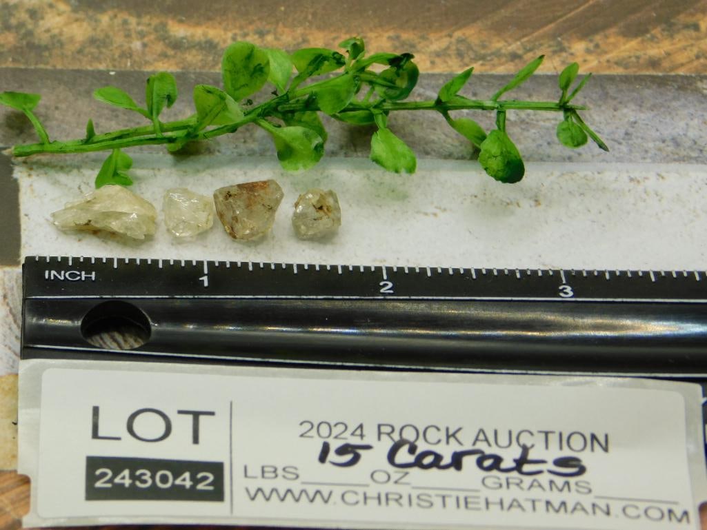 HERKIMER DIAMOND ROCK STONE LAPIDARY SPECIMEN - 3