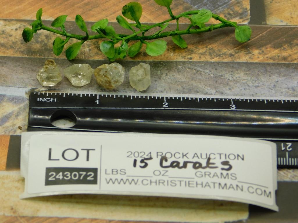 HERKIMER DIAMOND ROCK STONE LAPIDARY SPECIMEN - 2