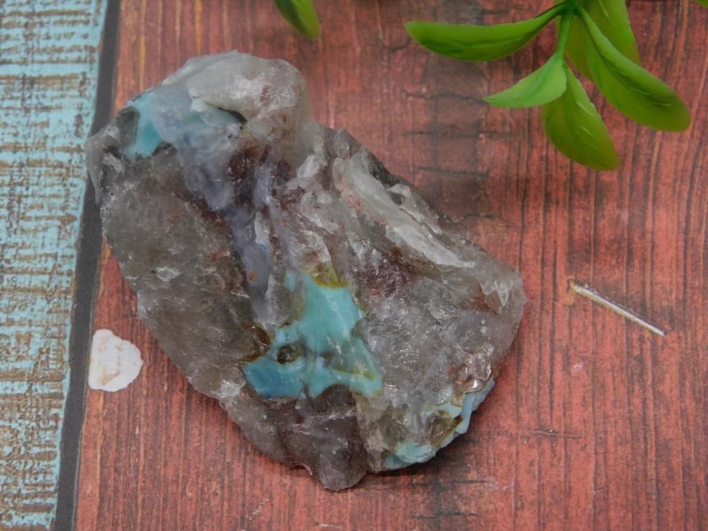 GEM SILICA ROCK STONE LAPIDARY SPECIMEN (1 of 2)