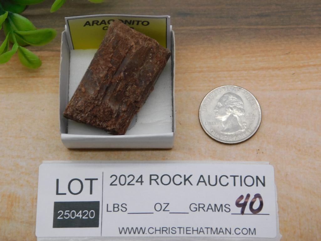 ARAGONITE ROCK STONE LAPIDARY SPECIMEN - 2