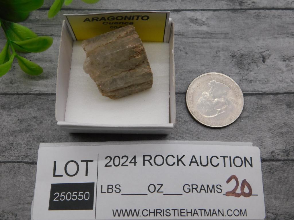 ARAGONITE ROCK STONE LAPIDARY SPECIMEN - 2