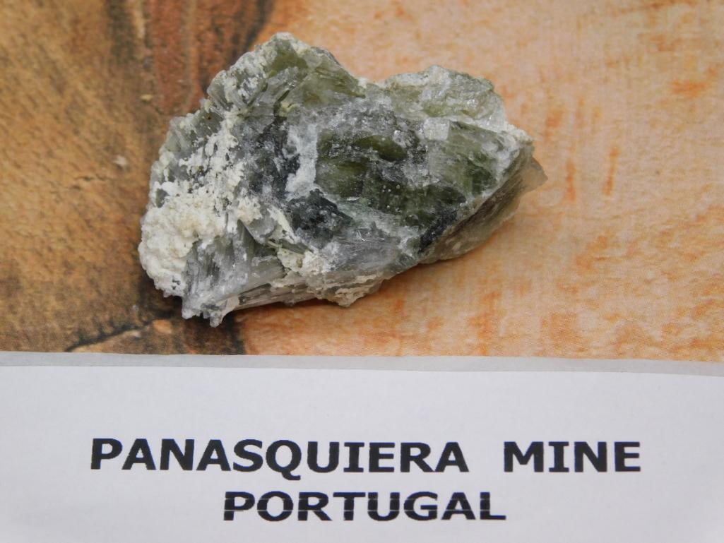 PREHNITE ROCK STONE LAPIDARY SPECIMEN - 3