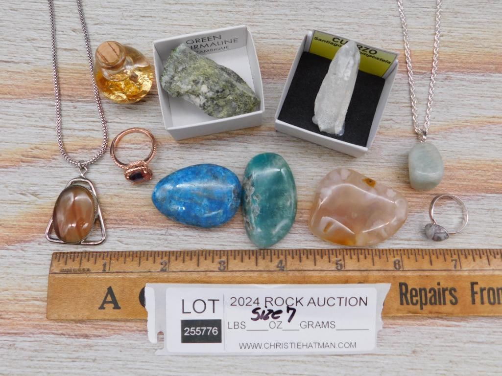 MIXED LOT ROCK STONE LAPIDARY SPECIMEN - 2