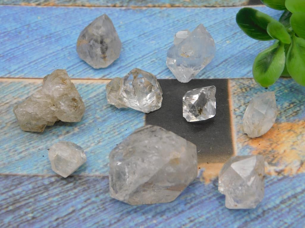 HERKIMER DIAMONDS ROCK STONE LAPIDARY SPECIMEN (1 of 2)