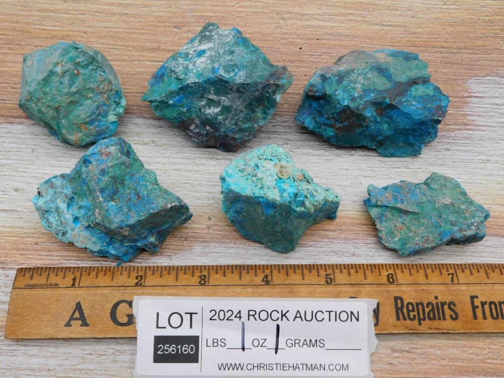 CHRYSOCOLLA ROCK STONE LAPIDARY SPECIMEN - 2
