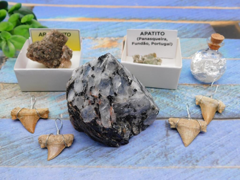 MIXED LOT ROCK STONE LAPIDARY SPECIMEN: MIXED LOT ROCK STONE LAPIDARY SPECIMEN