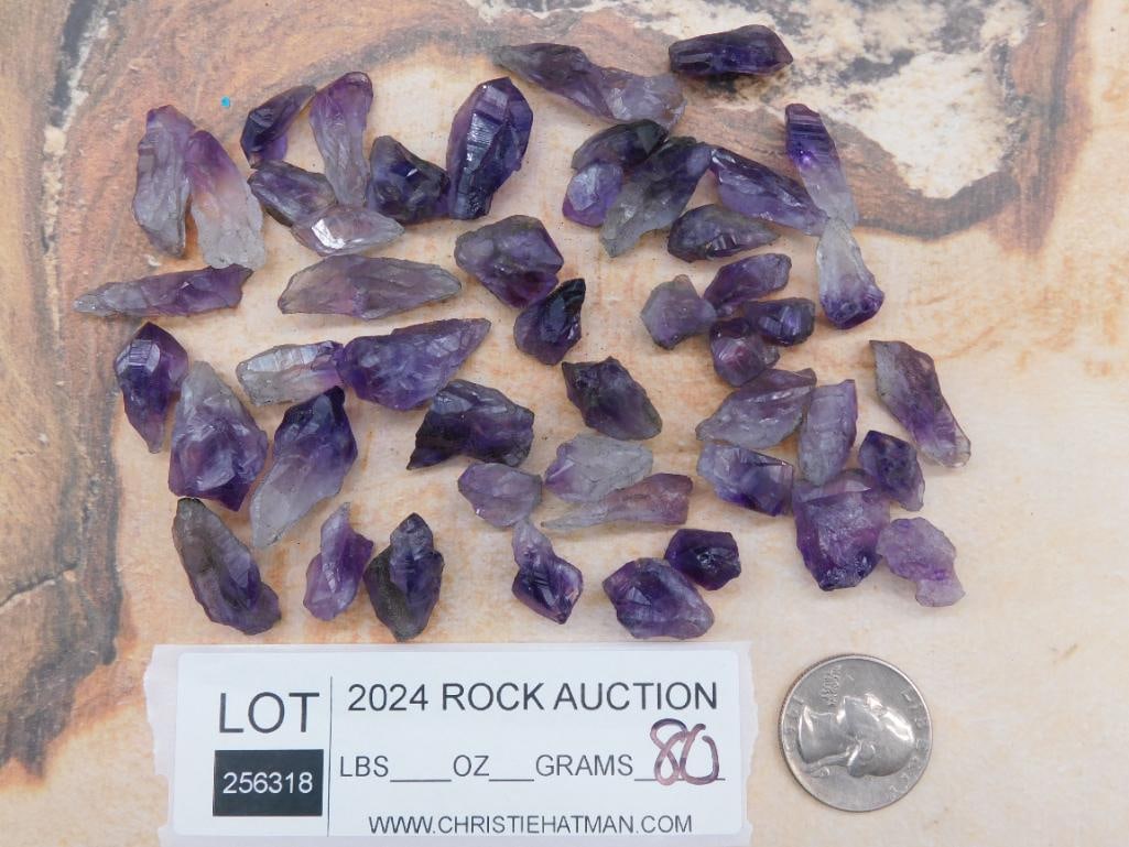 AMETHYST ROCK STONE LAPIDARY SPECIMEN - 2