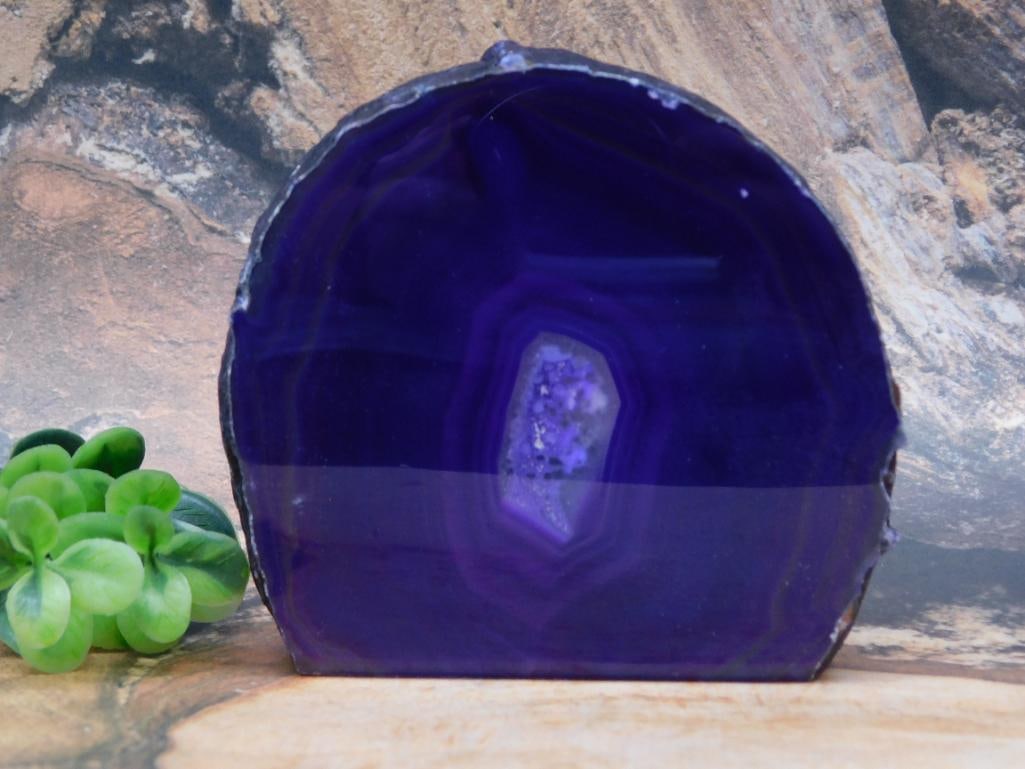 AGATE ROCK STONE LAPIDARY SPECIMEN (1 of 2)