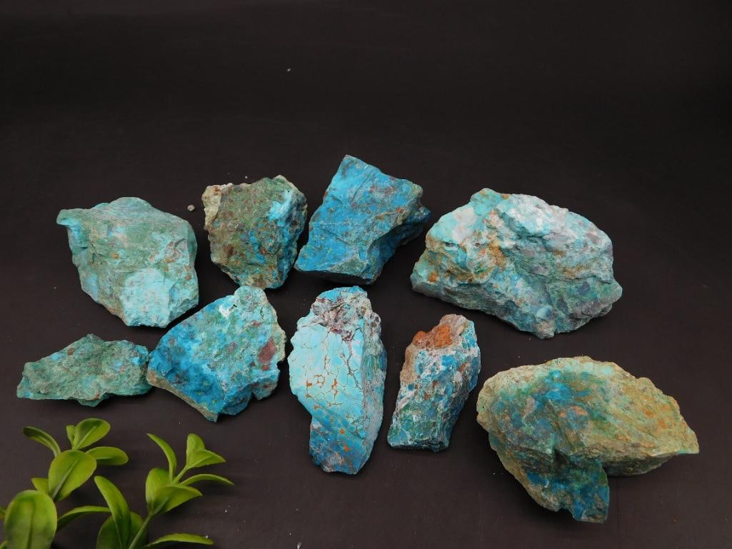 CHRYSOCOLLA ROCK STONE LAPIDARY SPECIMEN: CHRYSOCOLLA ROCK STONE LAPIDARY SPECIMEN