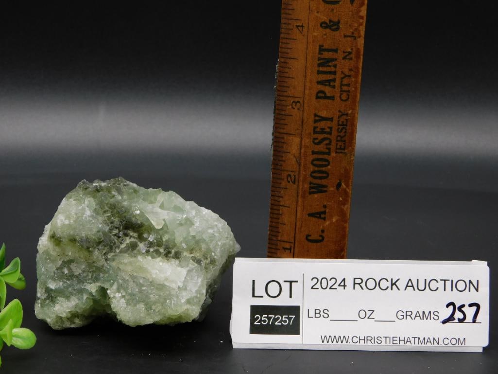 PHRENITE ROCK STONE LAPIDARY SPECIMEN - 3