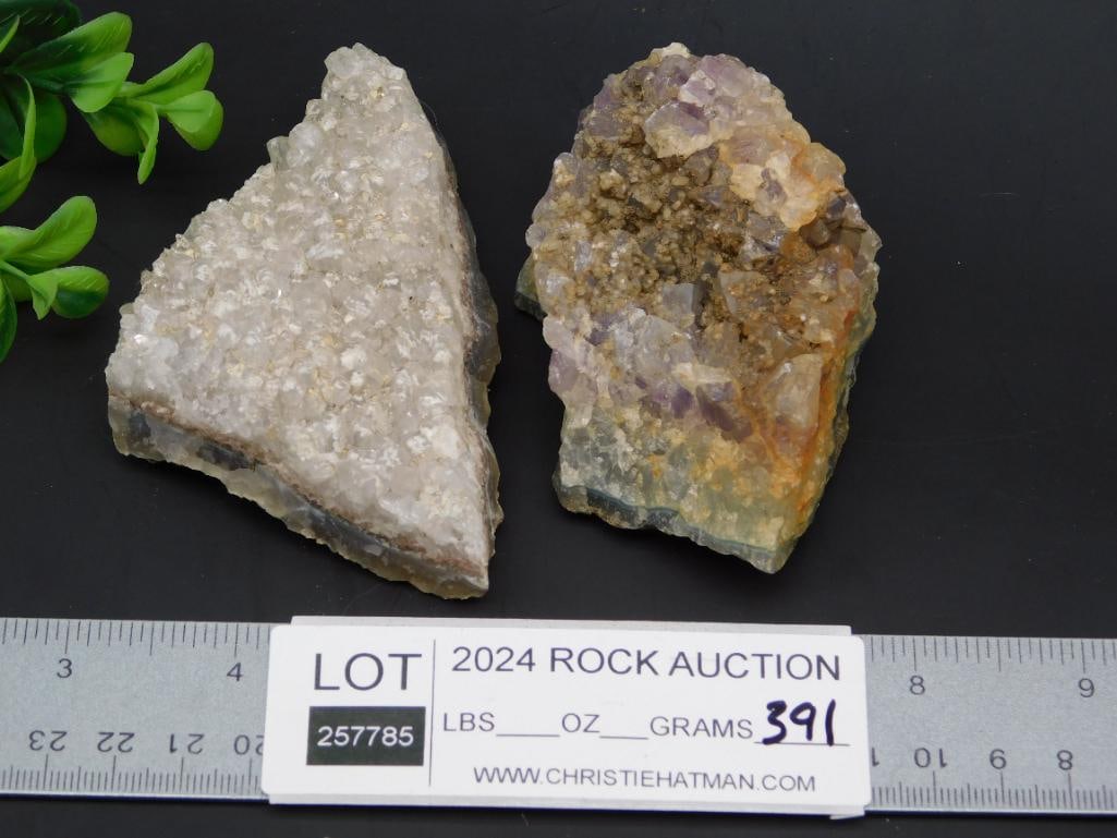 AMETHYST ROCK STONE LAPIDARY SPECIMEN - 3