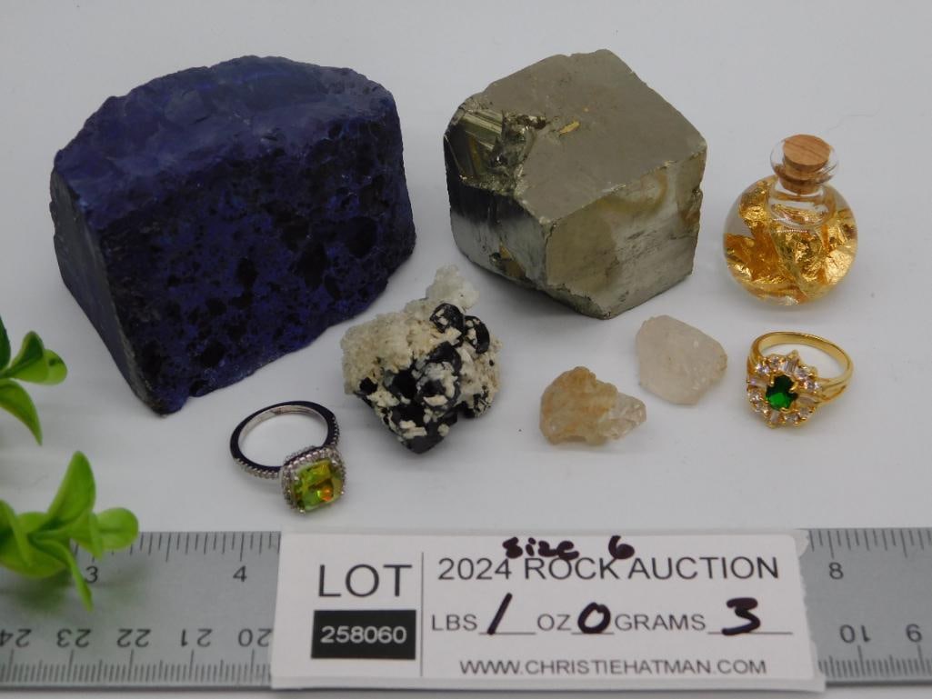 MIXED LOT ROCK STONE LAPIDARY SPECIMEN - 4