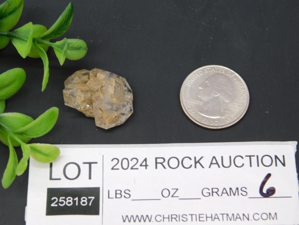 HERKIMER DIAMONDS ROCK STONE LAPIDARY SPECIMEN - 2