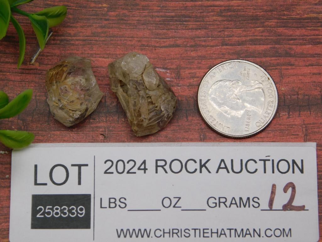 HERKIMER DIAMONDS ROCK STONE LAPIDARY SPECIMEN - 2