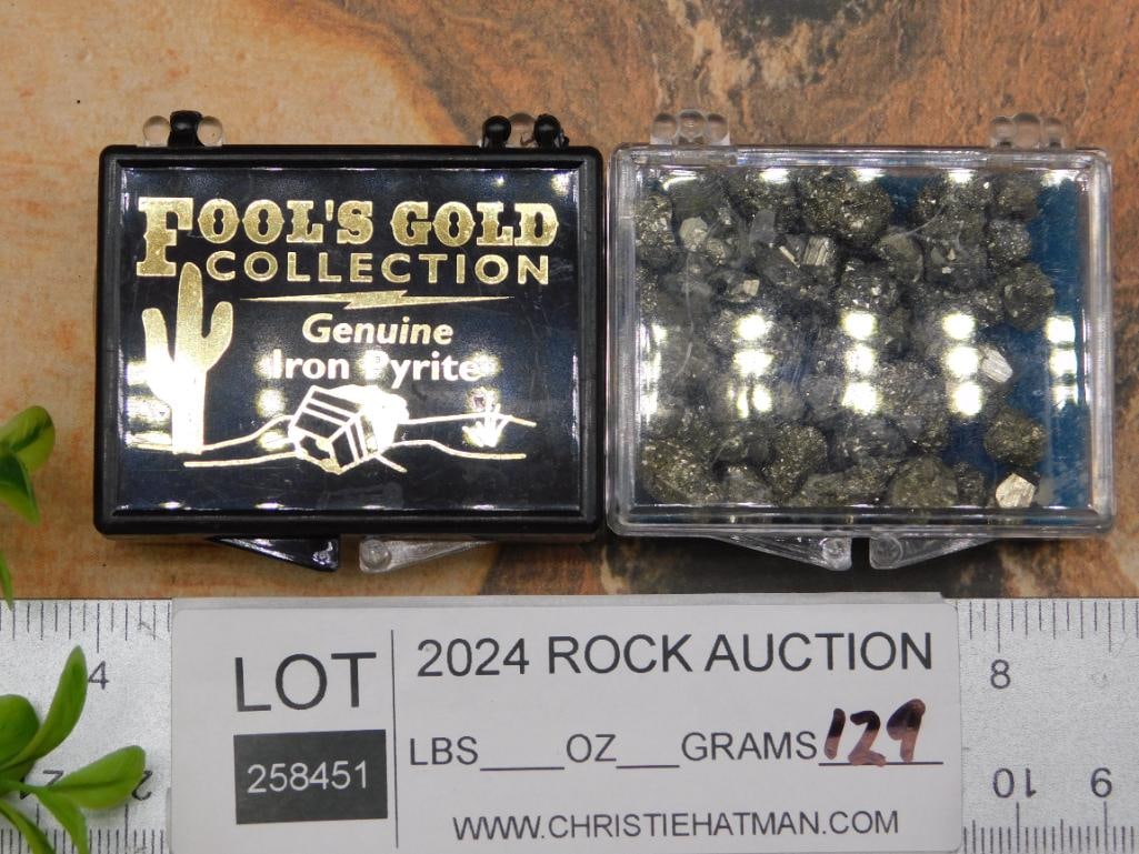 PYRITE ROCK STONE LAPIDARY SPECIMEN - 2