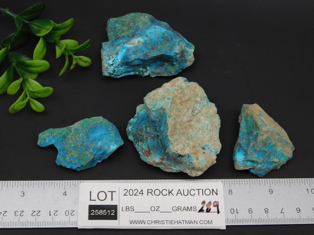 CHRYSOCOLLA ROCK STONE LAPIDARY SPECIMEN - 3