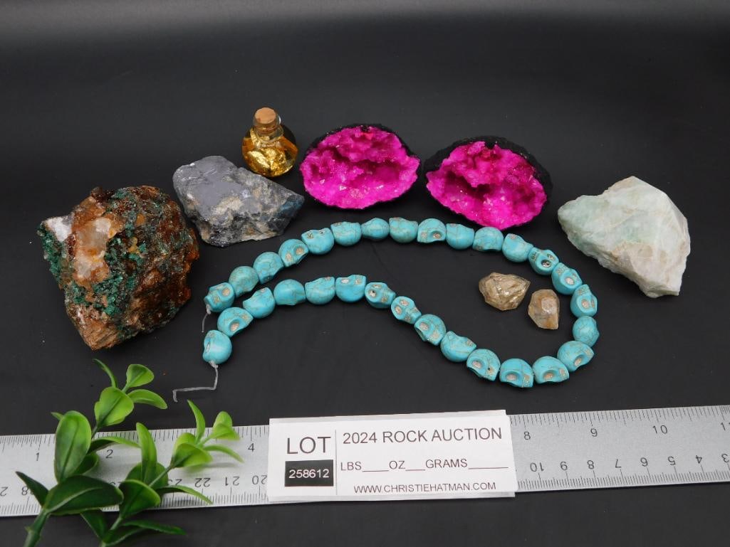 MIXED LOT ROCK STONE LAPIDARY SPECIMEN - 3