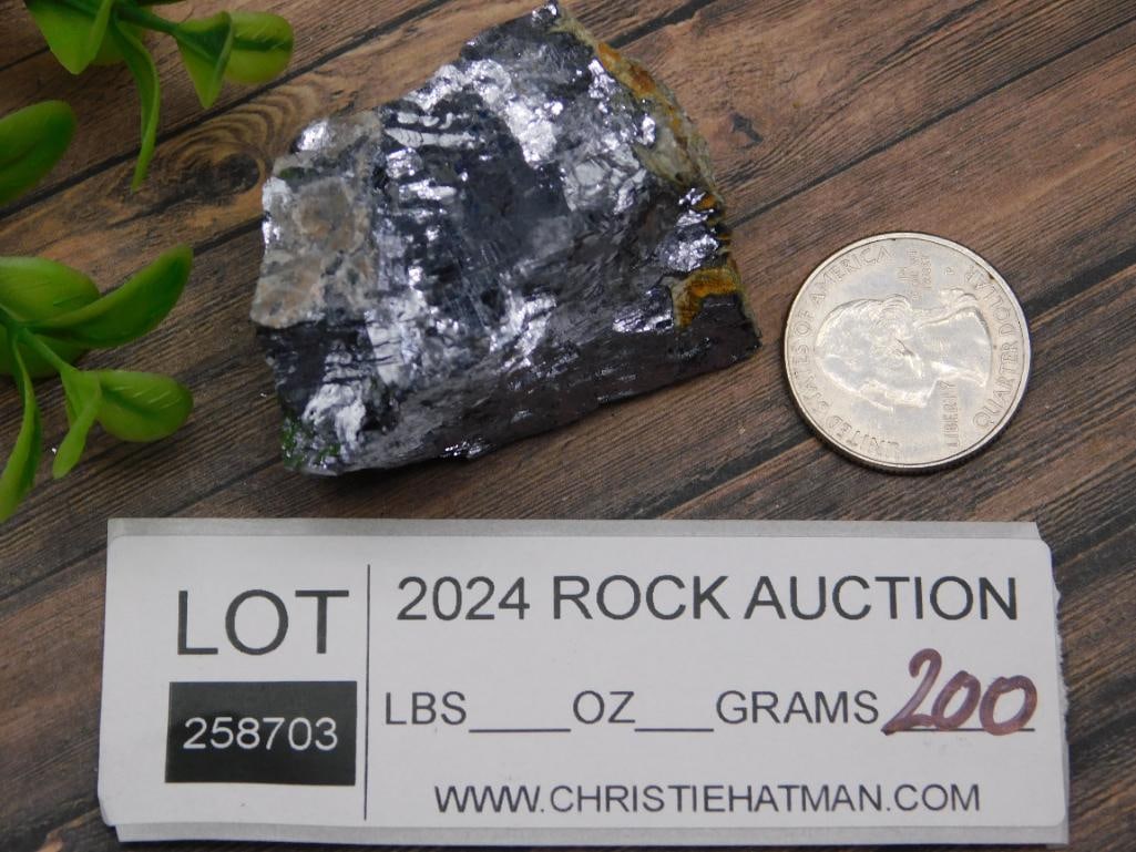 GALENA ROCK STONE LAPIDARY SPECIMEN - 3