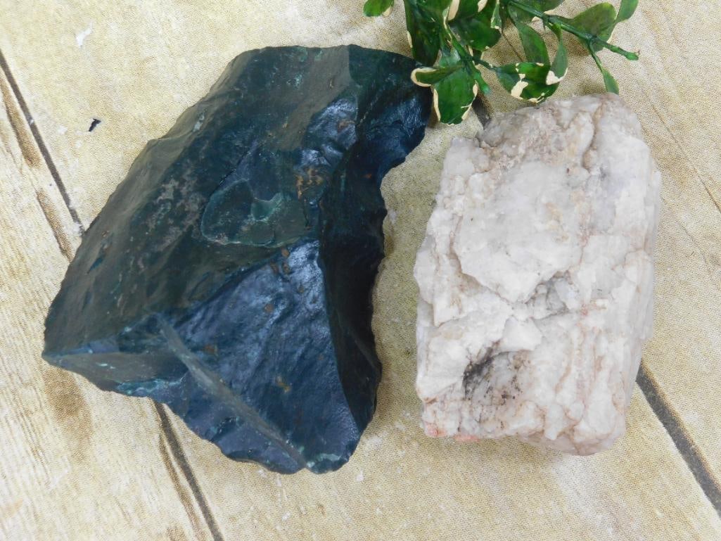 MIXED ROUGH LOT ROCK STONE LAPIDARY SPECIMEN: MIXED ROUGH LOT ROCK STONE LAPIDARY SPECIMEN