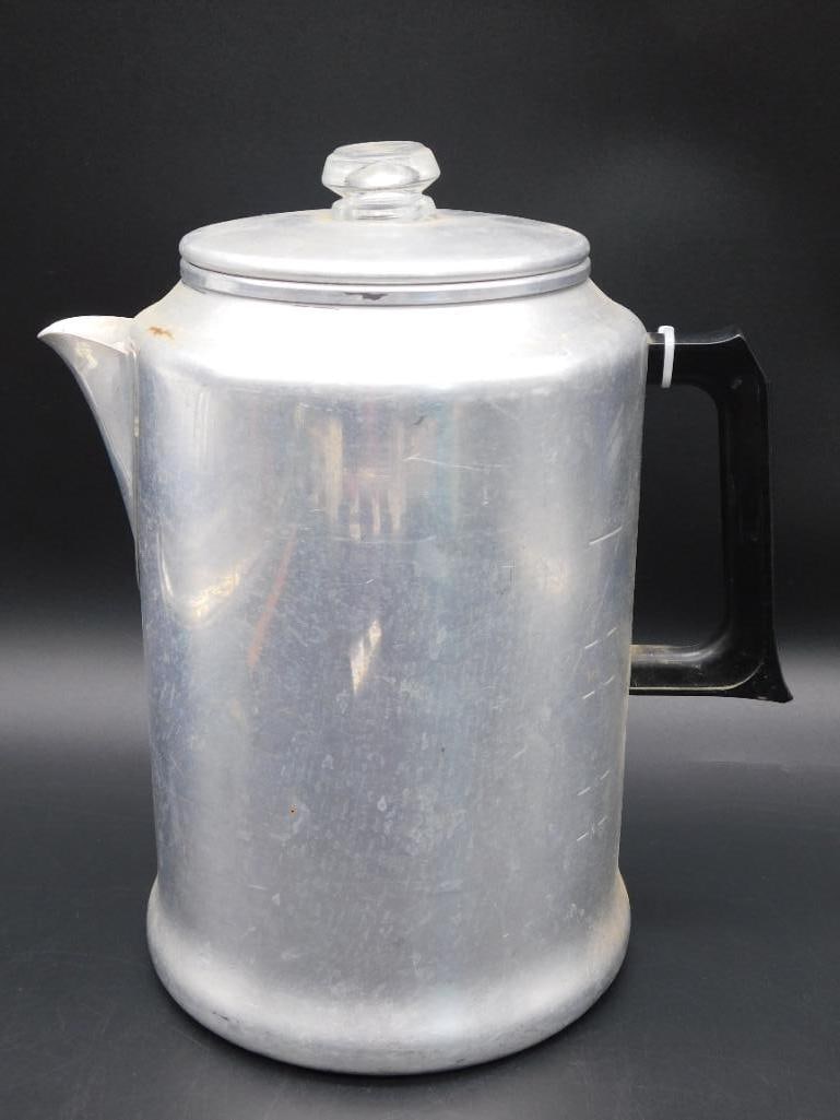 ALUMINUM STOVE KETTLE VINTAGE ANTIQUE: ALUMINUM STOVE KETTLE VINTAGE ANTIQUE