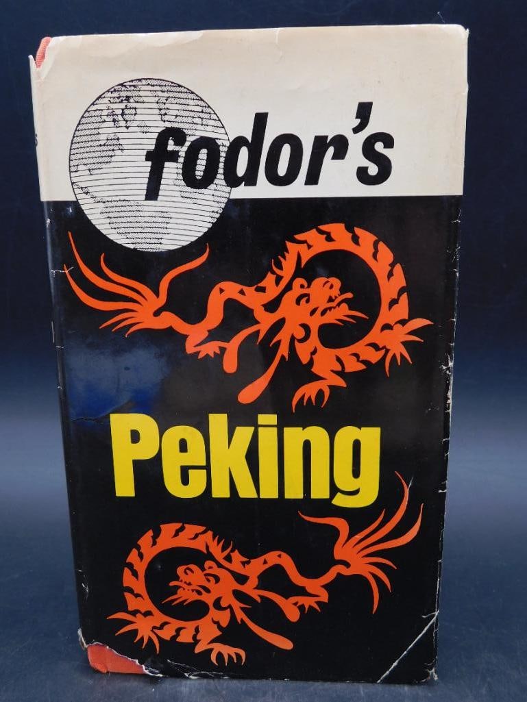 1972 FODORS PEKING BOOK BY ODILE CAIL WITH MAP AND CITY PLANS VINTAGE ANTIQUE (1 of 6)