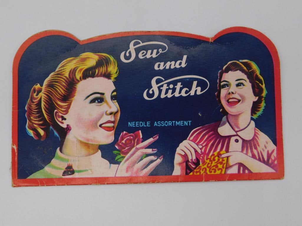 VINTAGE SEW AND STITCH NEEDLE ASSORTMENT PACK (1 of 3)