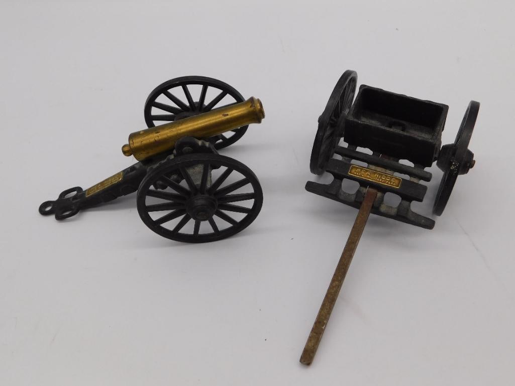 MINIATURE CIVIL WAR CANNON COLLECTIBLE VINTAGE ANTIQUE (1 of 4)