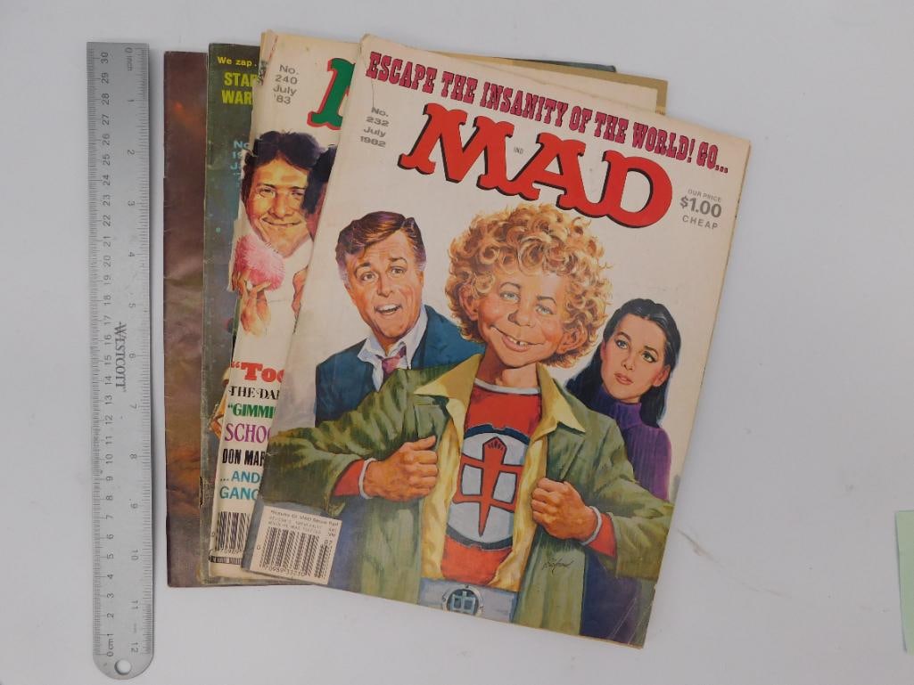 VINTAGE MAD MAGAZINES ANTIQUE EPHEMERA - 2