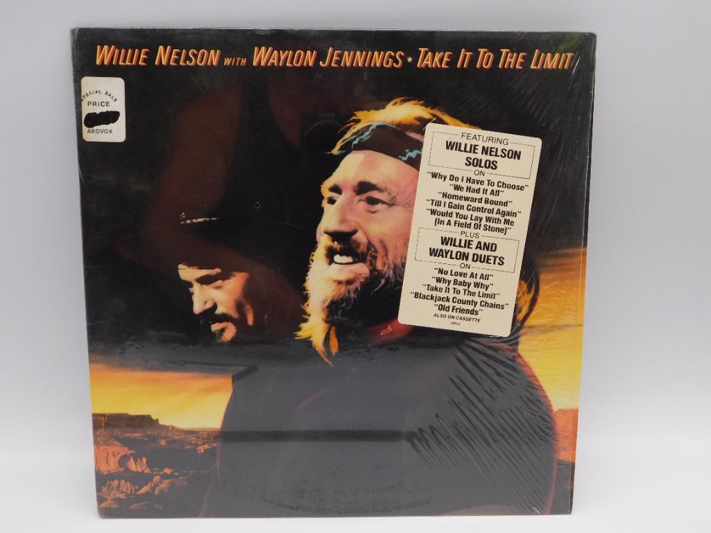 TAKE IT TO THE LIMIT WILLIE NELSON AND WAYLON JENNINGS VINYL LP (1 of 2)