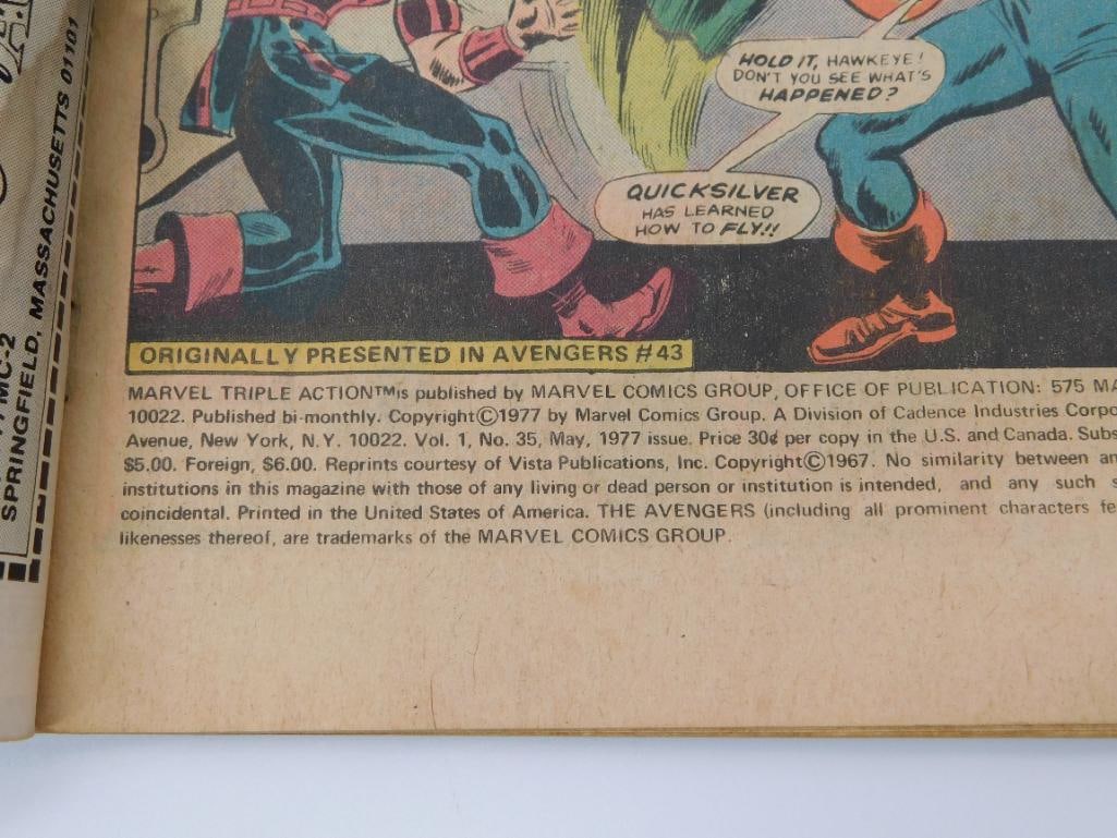 MIXED MARVEL AND DC VINTAGE COMIC BOOKS - 2
