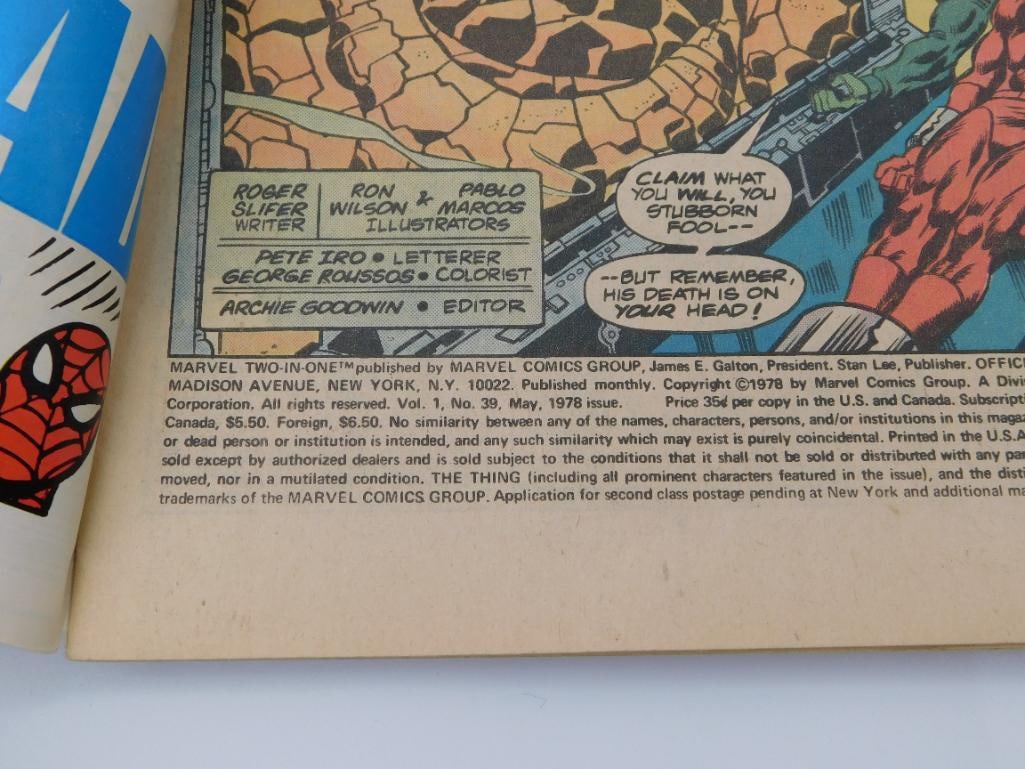 MIXED MARVEL AND DC VINTAGE COMIC BOOKS - 4