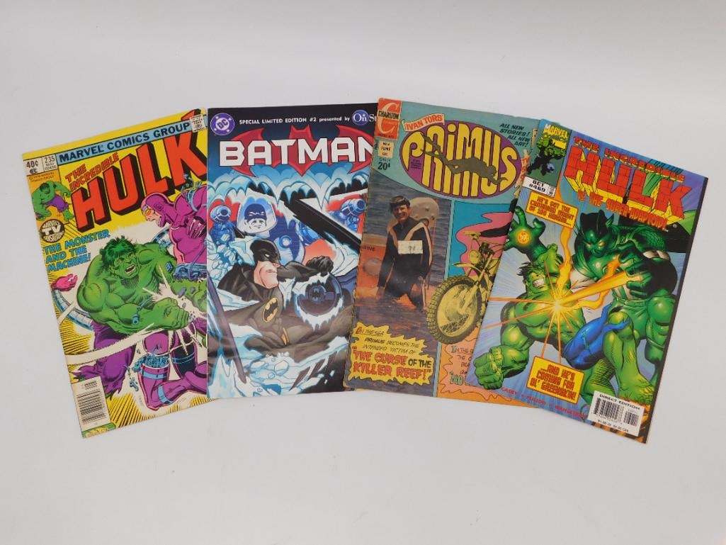 MIXED COMIC BOOKS VINTAGE LOT OF 4 (1 of 6)