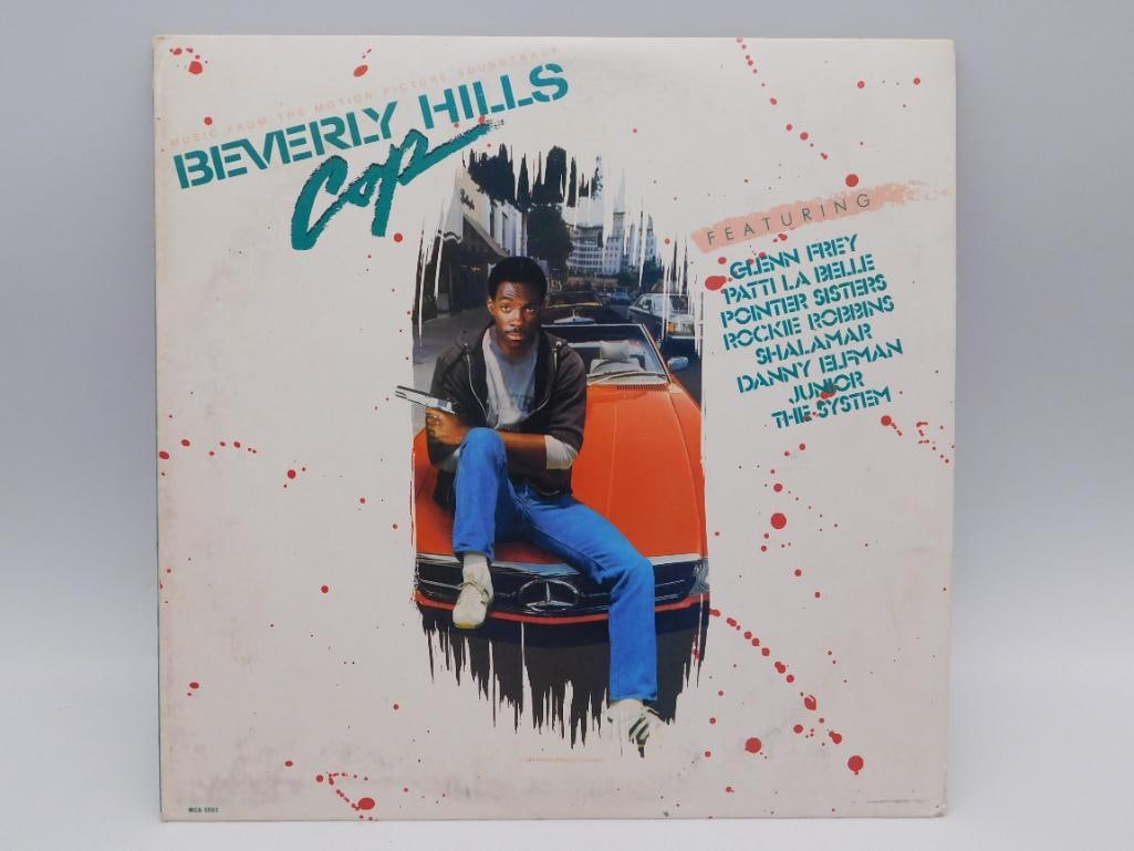 BEVERLY HILLS COP ORIGINAL MOTION PICTURE SOUNDGRACK VINYL LP RECORD: BEVERLY HILLS COP ORIGINAL MOTION PICTURE SOUNDGRACK VINYL LP RECORD