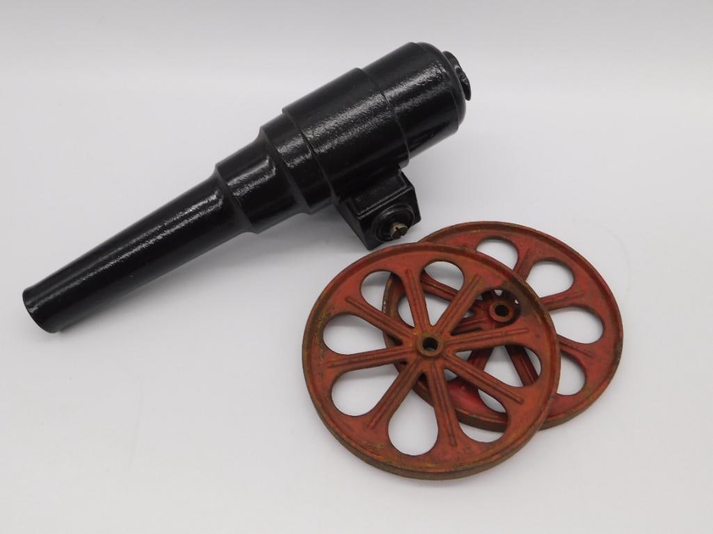 VINTAGE TOY BIG-BANG CANNON PIECES: VINTAGE TOY BIG-BANG CANNON PIECES
