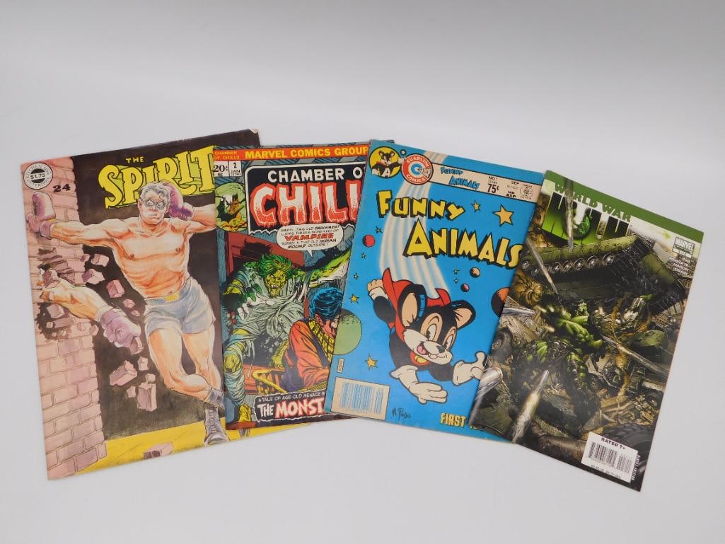 MIXED VINTAGE COMIC BOOKS LOT OF 4 (1 of 6)